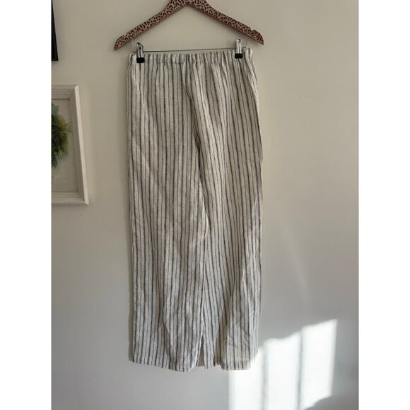 REFORMATION Olina Linen Pants in Elsie Stripe Size Small - Picture 7 of 9